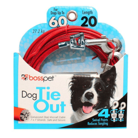 BP Tie-Out Swivel Snap 40ft Lrg
