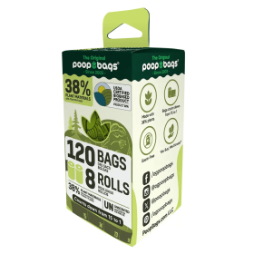 The Original Poop Bags(R) 120 USDA Biobased Countdown Rolls(R)