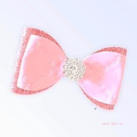 Quilted Glam Spring Bow