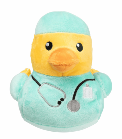 FuzzYard Ducktor Plush Dog Toy