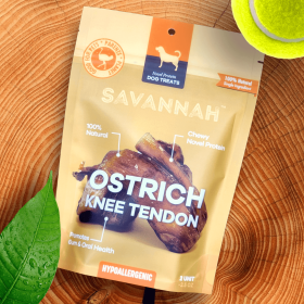 Chewy Ostrich Knee Tendon: The Satisfying, Joint-Supporting Chew
