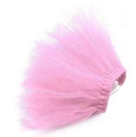 Light Pink Dog Tutu Skirt (Large)