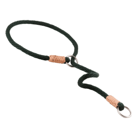 Nylon Slip Collars (14 in x 1/8in or 4mm) (Color: Hunter Green, size: 14 in x 1/8in or 4mm)