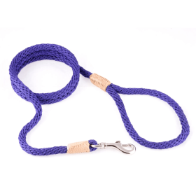 Nylon Snap Leads (4 ft  x 1/8in or 4mm) (Color: Purple, size: 4 ft  x 1/8in or 4mm)