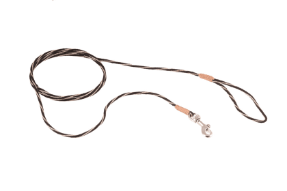 Nylon Snap Leads (4 ft  x 1/16 or 2 mm) (Color: Black Gold, size: 4 ft  x 1/16 or 2 mm)
