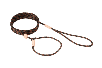 Nylon Slip Lead With Stopper (6 ft  x 1/8in or 4mm) (Color: Camouflage, size: 6 ft  x 1/8in or 4mm)