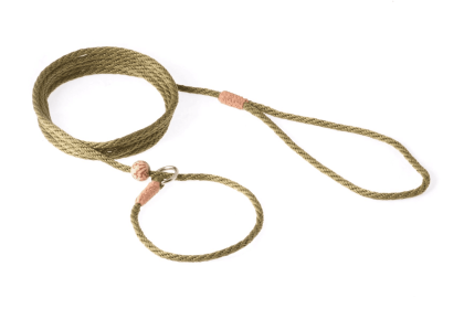 Nylon Slip Lead With Stopper (6 ft  x 1/8in or 4mm) (Color: Olive Green, size: 6 ft  x 1/8in or 4mm)