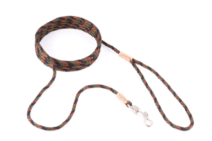 Nylon Snap Leads (6 ft  x 1/8in or 4mm) (Color: Camouflage, size: 6 ft  x 1/8in or 4mm)
