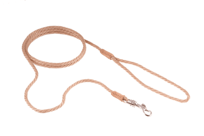 Nylon Snap Leads (4 ft  x 1/8in or 4mm) (Color: Beige, size: 4 ft  x 1/8in or 4mm)