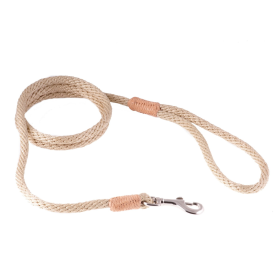 Nylon Snap Leads (6 ft  x 1/8in or 4mm) (Color: Gold, size: 6 ft  x 1/8in or 4mm)