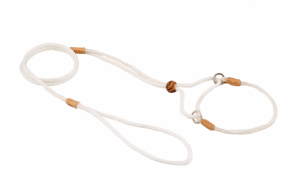Nylon Martingale Leads (8in x 1/8in or 4mm) (Color: White Nylon, size: 8in x 1/8in or 4mm)