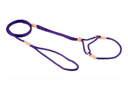 Nylon Martingale Leads (8in x 1/8in or 4mm) (Color: Purple, size: 8in x 1/8in or 4mm)