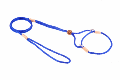Nylon Martingale Leads (8in x 1/8in or 4mm) (Color: Deep Blue, size: 8in x 1/8in or 4mm)