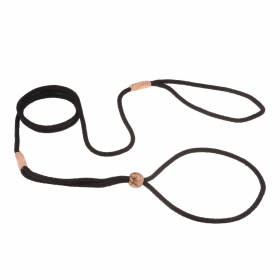 Nylon Adjustable Loop Lead (52in x 1/8in or 4mm) (Color: Black Nylon, size: 52in x 1/8in or 4mm)