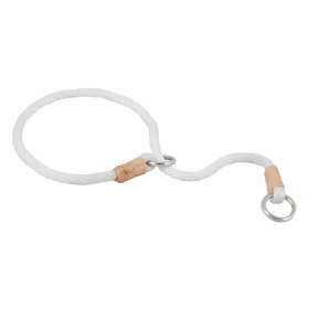 Nylon Slip Collars (10 in x 1/8in or 4mm) (Color: White Nylon, size: 10 in x 1/8in or 4mm)