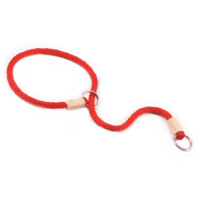 Nylon Slip Collars (14 in x 1/8in or 4mm) (Color: Red, size: 14 in x 1/8in or 4mm)