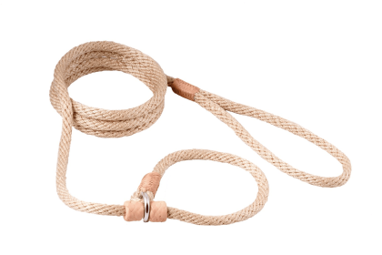 Nylon Slip Leash With 2 Stoppers (6ft  x 5/16in or 8mm) (Color: Light Camel, size: 6ft  x 5/16in or 8mm)
