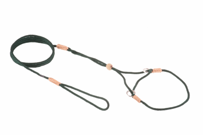 Nylon Martingale Leads (8in x 1/16 or 2 mm) (Color: Hunter Green, size: 8in x 1/16 or 2 mm)
