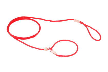Nylon Slip Lead With Stopper (4 ft  x 1/16 or 2 mm) (Color: Red, size: 4 ft  x 1/16 or 2 mm)