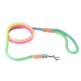 Nylon Snap Leads (6 ft  x 1/8in or 4mm) (Color: Multicolor, size: 6 ft  x 1/8in or 4mm)