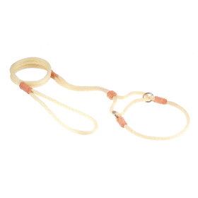 Nylon Martingale Leads (10in x 1/4in or 6mm) (Color: Light Yellow, size: 10in x 1/4in or 6mm)