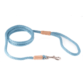 Nylon Snap Leads (4 ft  x 1/8in or 4mm) (Color: Sky Blue, size: 4 ft  x 1/8in or 4mm)