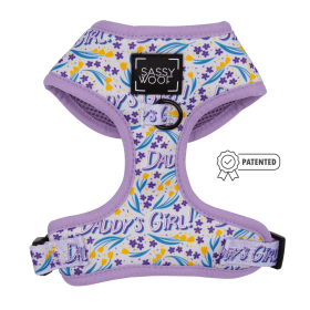 Adjustable Harness (Color: Daddy's Girl, size: Xlarge)