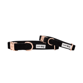 Sassy Woof Dog Collars (Color: I Do, Too (Black), size: medium)