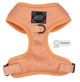 Adjustable Harness (Color: Apple Cider, size: large)
