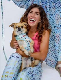 Blue Buddies Harnes (Color: Turquoise, size: XS)