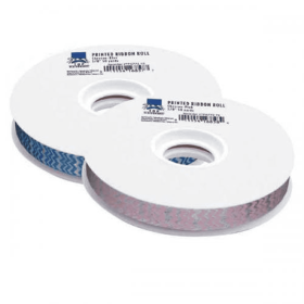 TP Printed Ribbon (Option: 50Yds Chevron Blue)