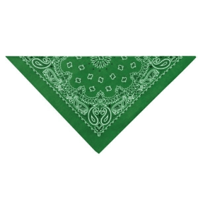 TP Paisley Bandana (Color: Dk Grn)