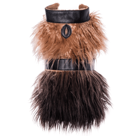 Mink Faux-Fur Vest (size: XS)
