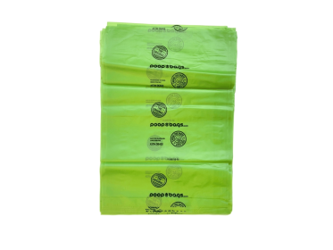 The Original Poop Bags Made in USA Flat Bags (Quantity: Individual, size: green)