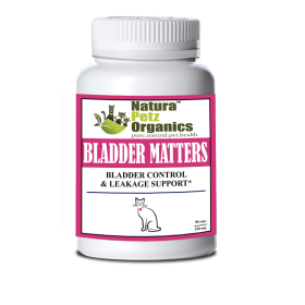 Bladder Matters Max* Master Blend Bladder Control & Leakage Support* Dogs Cats (size: CAT - 90 caps / 250 mg / Turkey Flavor)