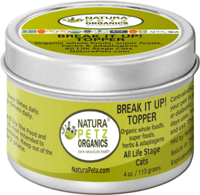 Break It Up! Meal Topper Stone Breakder Stone Eliminator* For Dogs And Cats - Flavored Meal Topper For Stones* (Flavor: Cats / Turkey Flavored Topper)