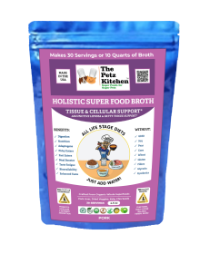 Super Food Broth Tissue & Cellular Support For Dogs* The Petz Kitchen Lipoma & Tissue Support* (Flavor: Beef, size: 4.5 Oz.)