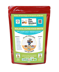 Super Food Broth One & Done* Vitamin, Mineral & Enzyme The Petz Kitchen Dogs Cats (Flavor: Beef, size: 4.5 Oz.)