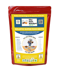 Super Food Broth Stone Breaker Support* The Petz Kitchen Dogs & Cats (Flavor: Beef, size: 4.5 Oz.)