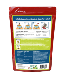 Super Food Broth Stress & Anxiety Support* The Petz Kitchen Dogs & Cats (Flavor: Pork, size: 4.5 Oz.)