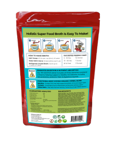 Super Food Broth One & Done* Vitamin, Mineral & Enzyme The Petz Kitchen Dogs Cats (Flavor: Pork, size: 4.5 Oz.)