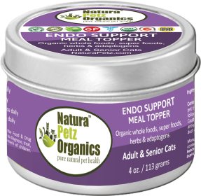 Endo Support Meal Topper For Dogs And Cats* Natura Petz Organics (Option: Cat, size: 3 oz)