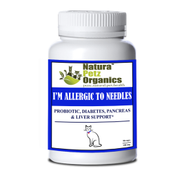 I'M Allergic To Needles - Probiotic, Pancreas & Glucose Support For Dogs & Cats* (size: CAT/ 90 caps / 250 mg)