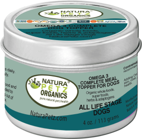 Omega 3 & 6 Complete Meal Topper For Dogs & Cats*  - Nutritional Omega 3 Meal Topper For Dogs & Cats* (Option: Omega 3 Complete Topper for CATS - Turkey Flavoring)