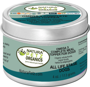 Omega 3 & 6 Complete Meal Topper For Dogs & Cats*  - Nutritional Omega 3 Meal Topper For Dogs & Cats* (Option: Omega 3 Complete Topper DOGS - Turkey Flavoring)
