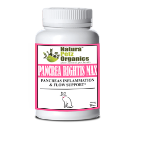 Pancrea Rightis Max Support* Capsules Pancreas Inflammation & Flow Support Dogs Cats* (size: CAT - 150 caps / 250 mg)