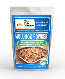 Mulungu Powder - Anxiety Stress Sleep Gaba & Cns Support* The Petz Kitchen - Organic Human Grade Ingredients For Home Prepared Meals & Treats (size: 4 oz)
