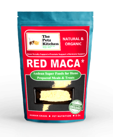 Red Maca - Bone Prostate & Hormone Support* The Petz Kitchen - Organic & Human Grade Ingredients For Home Prepared Meals & Treats (size: 8 OZ.)
