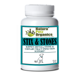 Stix And Stones Capsules* Kidney, Urinary Tract Infection & Stone Support* (size: DOG/ 250 caps / 500 mg / Size 1 Cap)