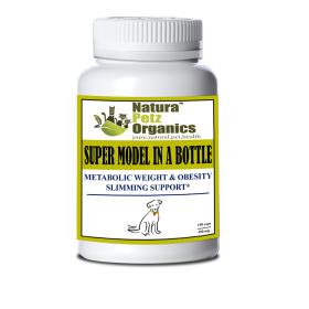 Super Model In A Bottle - Metabolic Weight & Obesity Slimming Support* Adult & Senior Pets* (size: DOG /150 caps / 500 mg  Turkey Flavor)